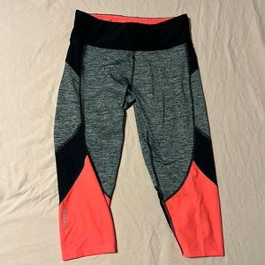 Marika Capri Leggings with mesh window. Small. Preowned